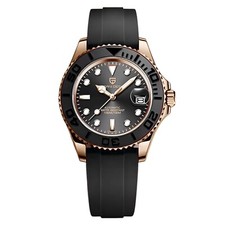 ⚫️ - Orologio Pagani Design PD 1651 Automatico Japan Uomo Diver Subacqueo Nero