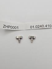 2x NOS Zenith EL PRIMERO Pulsanti Acciaio 01.0240.410 Chronomaster Moonphase