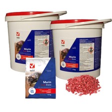 Vebi MURIN FORTE GRANO ESCA veleno pronto uso topi ratti da 1,5 KG a 10 KG
