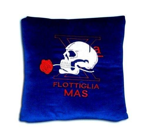 Cuscino ricamato flottiglia - ricamato, x^