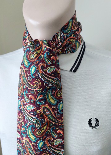 Sciarpa skinny bordeaux - sciarpa,