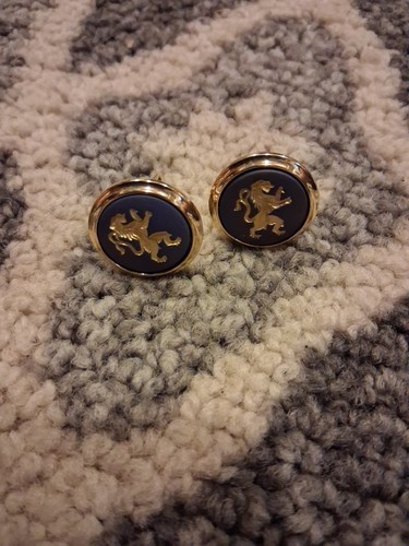 Wedgewood cufflinks lion - wedgewood,