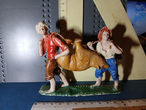 Personaggio presepe vintage - personaggio,
