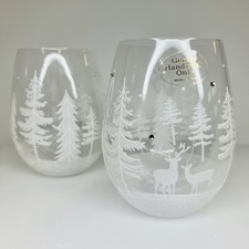 Bicchieri da vino natalizi