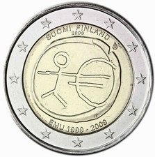 Moneta 2 euro Finlandia 2009