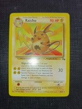Pokemon Raichu 29/62 Fossil