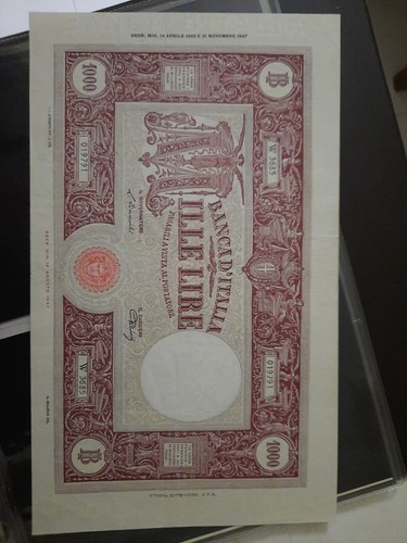 Mille lire medusa spl - mille, m.