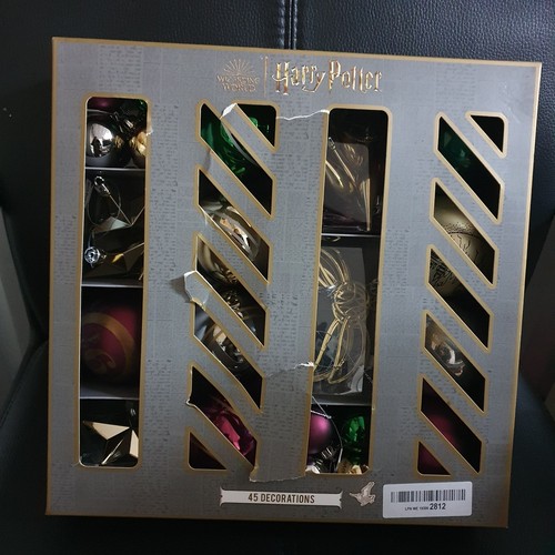 Harry potter christmas baubles - christmas,