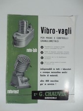Vibro-vagli per prove e