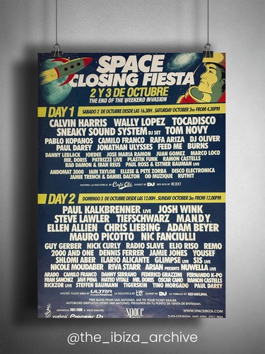 Space ibiza closing party 2010 - ibiza,