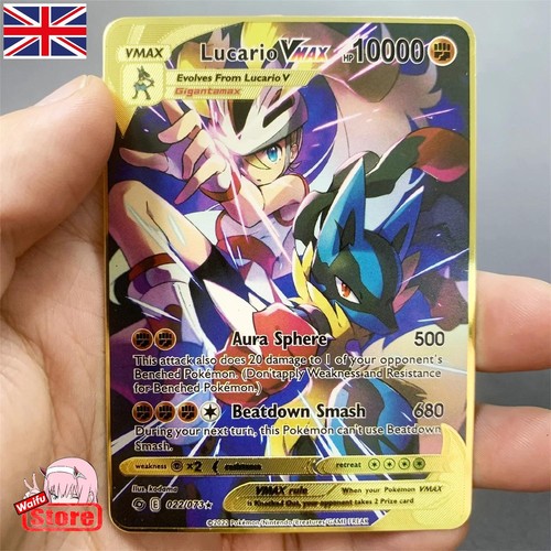 Pokemon card mega lucario - card, vmax