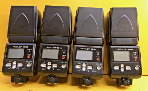 Lotto unità flash - unità, nikon