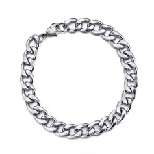 Uomo Bracciale Argento 5mm