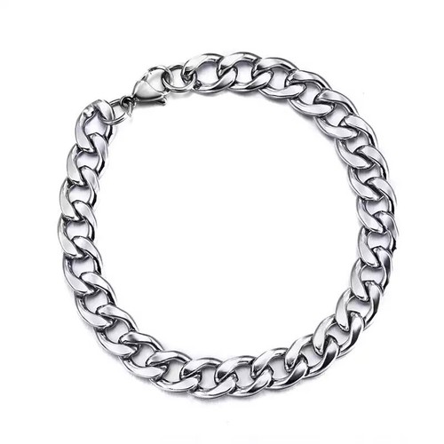 Uomo bracciale argento 5mm - uomo,