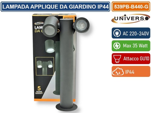 Lampione 45cm giardino - da, con