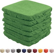 6 COPRISEDIA CUSCINI CON ELASTICO VESTI PER SEDIA IMBOTTITO SFODERABILE