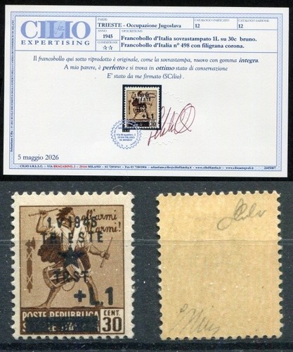 Trieste occ jugoslava 1945 - occ.,