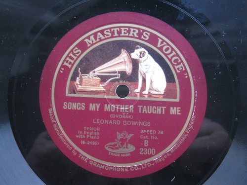 Leonard gowings rpm songs - 78,