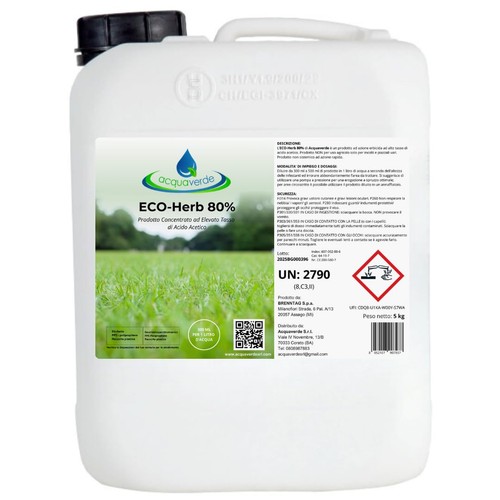 Eco herb acido acetico - acido, 80%