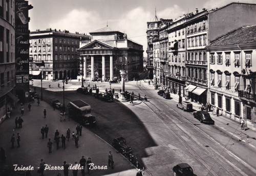 Cartolina trieste piazza - di,