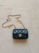 Borsa Chanel Nero Oro Regalo