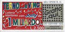 GRATTA E VINCI TERNO E VINCI