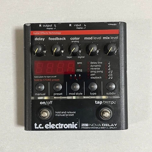 Electronic nova delay - tc,