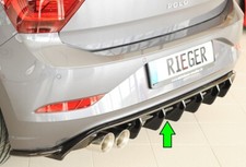 Rieger CUP diffusore NERO per