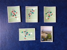5  figurine Panini  ITALIA 90