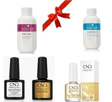 Kit CND Shellac Base + Top +