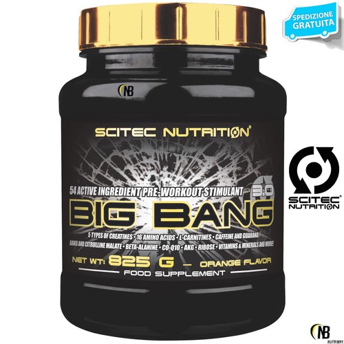 Scitec big bang 825g - big, 3.0