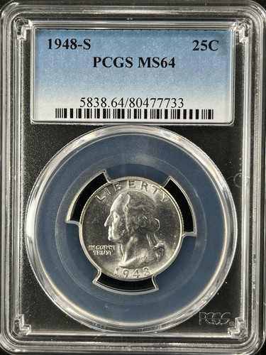 1948 25c washington - 1948-s,