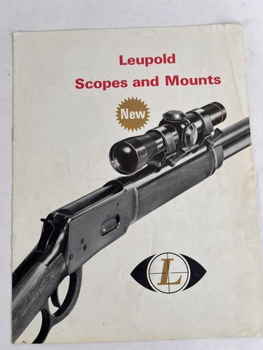 Vintage 1964 leupold scopes - 1964,