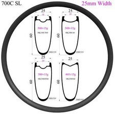 Cerchio in fibra di carbonio