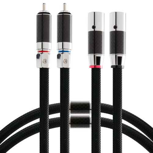 Coppia cavi hifi 4n ofc - 0,5m,