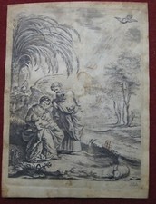 Cornelis Galle: Riposo in fuga