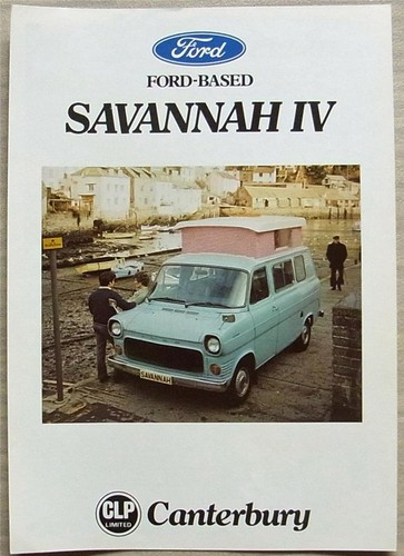 Ford based canterbury savannah - canterbury,