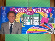 Gioco da tavolo La ruota della fortuna MB Mike Bongiorno quasi completo