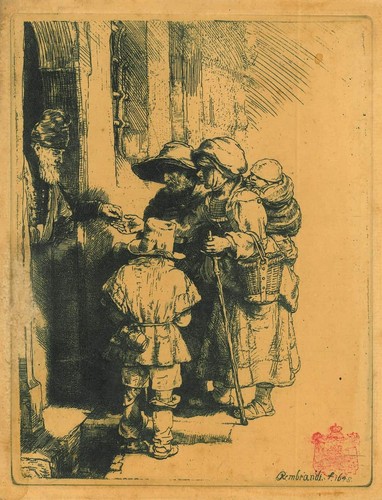 Mendicanti che ricevono