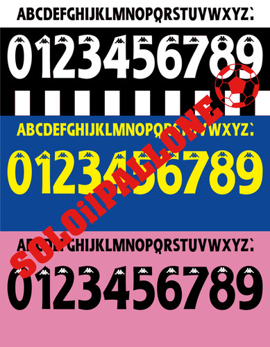 Kit nome numero plastichina - +,