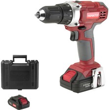 Trapano 2 velocità coppia serraggio 20 Nm 1 batteria 12 Volt/1,5 Ah marca YAMATO