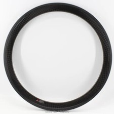1 Pz 700C Cerchio Bici da Strada Fibra di Carbonio Clincher Ruote Bicicletta 23/25x50mm 28 32H