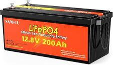 Batteria SANFOU 12,8V 200Ah LiFePO4 con BMS Accumulo Fotovoltaico 12V Camper