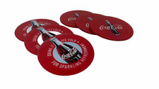 Set 6 sotto bicchieri vetro  tavola coca cola stile vintage supporto bicchiere 