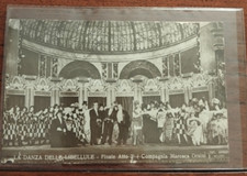 1923 CARTOLINA TEATRO COMPAGNIA MARESCA ORSINI LA DANZA DELLE LIBELLULE