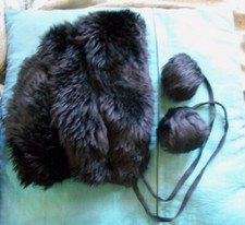 cappello pelle di agnello toscana vintage anni 60 mod pompon