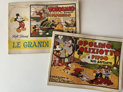 Coppia fumetti topolino le - topolino:,