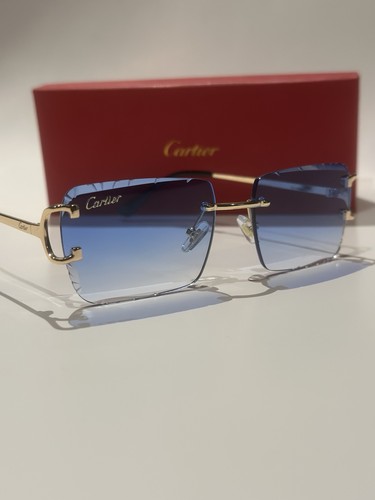 Cartier big diamond cut blue - cartier,