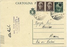 1946 1,20LX2 SU INTERO POSTALE