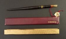 Penna stilografica vintage Norex a stantuffo con custodia (352) Come foto nuova